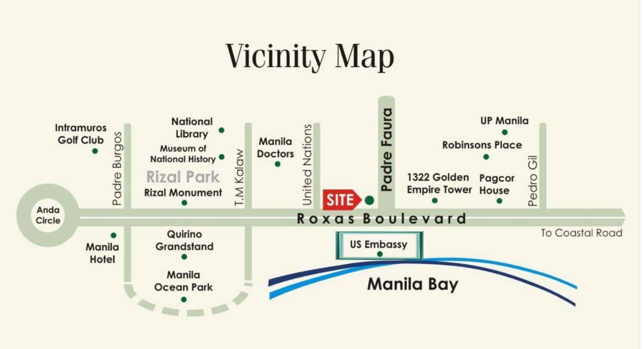 Grand Riviera Suites Comfy Condo Near Us Embassy Manila Bay Roxas Blvd Ermita Manila Exterior photo